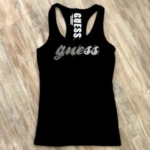 Guess Ribbed Razor Back Tap